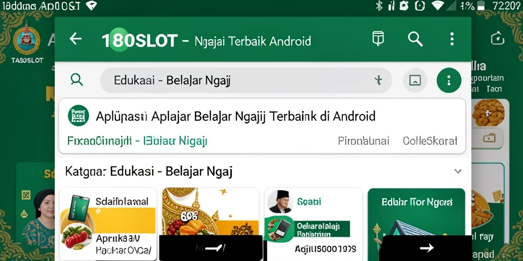 Antarmuka aplikasi 180SLOT yang sederhana dan menarik.