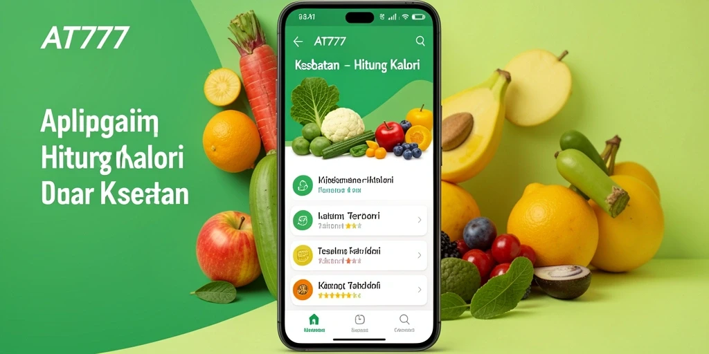 Tampilan antarmuka AT777 yang sederhana dan informatif.