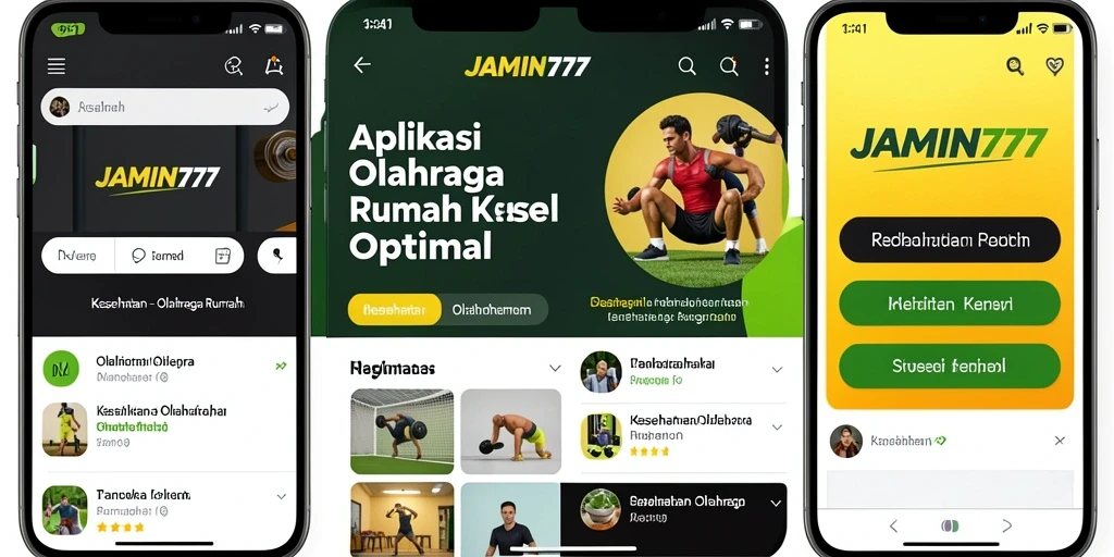 Tampilan antarmuka pengguna JAMIN777 yang sederhana dan intuitif.